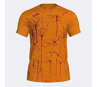 (TG. XXS) Joma Maglietta a Maniche Corte élite IX, Arancione, XXS Uomo - NUOVO