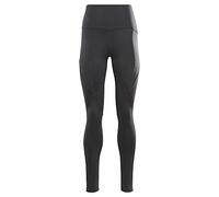 (TG. XXS) Reebok Wor Pp High Rise Tight Leggings, Nero (nghblk), XXS Donna - NUO
