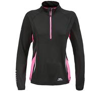 (TG. XXS) Trespass-Persin-Maglia a Maniche Lunghe, Colore: Nero, Misura XXL - NU