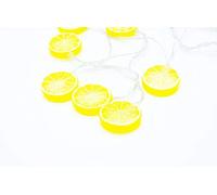 (TG. Zitronen) HEITMANN DECO - LED Lichterkette - Zitronen - Gelb - ca. 100 cm,