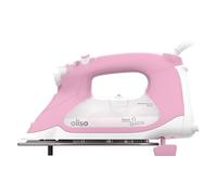 TG1600 Pro Plus Ferro intelligente da 2400 Watt con sollevamento automatic,per stirare vestiti, cucito, quilting e artigianato,Diamond Ceramic-Flow™,Ferro da stiro a vapore con piastra, Rosa