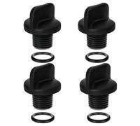 TGBoBiFiveY 4 pezzi R0446000 Tappo di scarico della pompa della piscina con O-Ring per pompa booster Polaris Zodiac Jandy Filtro Pompe e sistema di purificazione dell'acqua