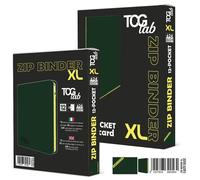 Tgc Lab: Zip Binder Xl - Raccoglitore Con Zip - 624 Slot Forest Green - AA.VV.