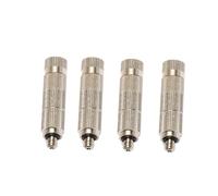 TGDGFKIAS Confezione da 50 ugelli HP Mister Head in Ottone | For il raffreddamento di ambienti in serra, filettatura da 3/16 pollici(3 Sections,Orifice Dia 0.4mm)