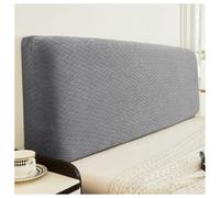 TGDGFKIAS Copri testiera, Copritestata elasticizzata, copriletto lavabile for letto, diverse misure, verde caffè beige grigio, confezione da 1(Grijs,180x70cm/71x28in)