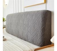 TGDGFKIAS Copri testiera, Copritestata elasticizzata multicolore, diverse misure(Dark Gray,Queen/180cm/71in)