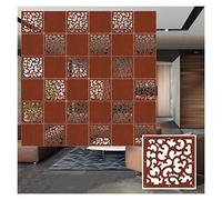 TGDGFKIAS Divisorio sospeso, Pannelli divisori sospesi in legno e plastica, marroni, confezioni multiple(Brown-a,30pcs)