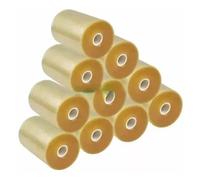 TGDGFKIAS imballaggio di pallet pesanti, Nastro for pallet autoadesivo Pellicola for avvolgimento estensibile elettrostatico multicolore 3-30 cm(Yellow,3cm 4pcs)