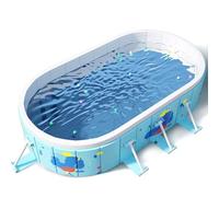 TGDGFKIAS la Piscina d'Acqua, Piscina con Struttura Non Gonfiabile, for impieghi gravosi, Fuori Terra, 2,1 m/7 Piedi e 2,6 m/8,5 Piedi(2.1m/7ft)