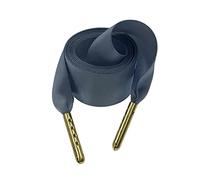 TGDGFKIAS Lacci da scarpe piatti, Lacci elastici for scarpe da ginnastica, scarpe casual, larghezza 2,22 cm, 70-180 cm, poliestere multicolore(Blue,120)