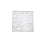 TGDGFKIAS Lastre acriliche trasparenti con texture pietra, Lastra acrilica con struttura in pietra e ondulazioni dell'acqua trasparente, dimensioni multiple da 10 mm(450x450mm)