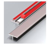 TGDGFKIAS Listelli di transizione per pavimenti, Striscia di transizione for pavimento autoadesiva in lega alluminio for spazi multicolori dimensioni multiple(Rose Gold,90 * 2cm)