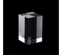 TGDGFKIAS mostra acrilico, Espositore in acrilico trasparente 6x6x(10-30) cm(6x6x12cm)