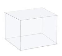 TGDGFKIAS mostra acrilico, Scatola espositiva in acrilico for oggetti da collezione, spessore 3 mm, trasparente, diverse dimensioni(35x35x35cm/13.8x13.8x13.8in)