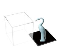 TGDGFKIAS mostra acrilico, Scatola espositiva in acrilico trasparente, diverse dimensioni, nessun assemblaggio richiesto(25x25x40cm/9.8x9.8x15.7in)