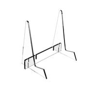 TGDGFKIAS mostra acrilico, Supporto for libri e espositore in acrilico multicolore(Clear)