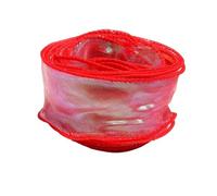 TGDGFKIAS Nastro in chiffon con bordo ondulato