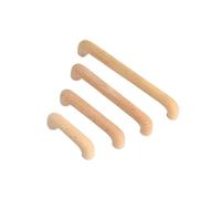TGDGFKIAS Pomelli in legno, Pomelli for porte in legno, maniglie e pomelli for cassetti, confezione da 6 for armadietti(R-160mm)