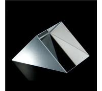 TGDGFKIAS Prisma Triangolare, Prisma Ad Angolo Retto A 90 Gradi in Cristallo K9 for Esperimenti di Riflessione Totale Dimensioni Multiple 1 Pz(12.7X12.7X12.7mm)