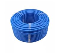 TGDGFKIAS protezione del cavo senza slot, Tubo corrugato in plastica PP isolato da 1 metro, tubo flessibile corrugato con filettatura in filo, manicotto protettivo(Blue,21.2 x 17mm)