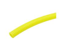 TGDGFKIAS protezione del cavo senza slot, Tubo corrugato isolato in PP da 3 metri, cablaggio for auto, motore, filo elettrico, filettatura in plastica divisa(Yellow,13mm)