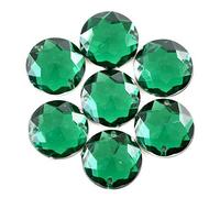 TGDGFKIAS Strass per Abiti, Strass da Cucire in Acrilico Glitterato Multicolore, Rotondi, smussati, for Abiti Fai da Te, 8-16 mm(Blue Zircon,10mm 100pcs)