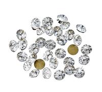 TGDGFKIAS Strass per Abiti, Strass di Cristallo Ceco Trasparente da 1,0-10,7 mm con Retro in Lamina for Gioielli Nail Art, Confezione da 1440 Pezzi(Ss20 4.6-4.8mm,36pcs)