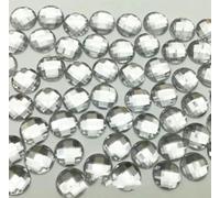 TGDGFKIAS Strass per Abiti, Strass Rotondi acrilici con Retro Piatto for Gioielli e Artigianato, Diverse Misure, 6-20 mm(10,18mm 10pcs)
