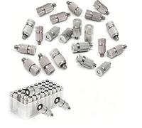 TGDGFKIAS Ugelli nebulizzatori, Ugelli Nebulizzatori Ad Alta Pressione, Confezione da 50, 0,1-0,5 Mm, Raffreddamento for Esterni, Serra, Paesaggistica