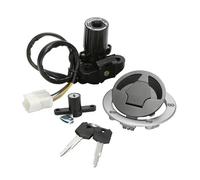 TGFCRUH Interruttore Chiave di Compatibile con per ZX1000 per ZX10R 2011-2015 per Ninja per ZX6R per ZX636 2013-2018 Kit Blocco Interruttore Accensione Moto Blocco Tappo Serbatoio Carburante