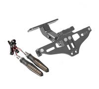 TGFCRUH Targa per Moto Compatibile con Ninja per 125 per EX250R per Z125 per 1000 per S per 650cc per Z300 Supporto per Telaio Targa per Moto