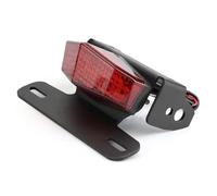 TGFCRUH Targa per Moto Compatibile con Suzuki per DRZ400E 2008-2024 per DRZ400S 2000-2024 per DRZ400SM 2005-2024 Telaio Porta Targa Posteriore per Moto