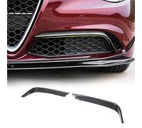 TGFOF Canarde in fibra di carbonio per Alfa Romeo Giulia Berlina 4 porte 2015-2020 Alette paraurti anteriore Trim Spoiler Alette Splitter Kit corpo Protector Factory Outlet