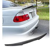 TGFOF Spoiler Posteriore in Carbonio Adatto per BMW Serie 3 E46 Coupé 2 Porte 1999-2006 Spoiler Labbro Tronco Aletta Posteriore Spoiler Coperchio