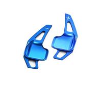 TGFQOLB Decorazione dell'auto Compatibile con BMW per X1 I8 2016 2017 2018 2019 per X2 2018 Paddle Shifter per Auto Kit di Estensioni del Cambio in Alluminio Blu