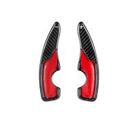 TGFQOLB Decorazione dell'auto Compatibile con Subaru per BRZ in Fibra di Carbonio Texture Auto Paddle Extender Volante Paddle Cambio Paddle Cambio Accessori di Copertura