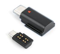 TGHongKy Adattatore Type c per DJI Mic 2 Adattatore usbc per DJI Mic 2 Microfono per iPhone 15/16 Android per Redmi 13C Microfono Lavalier Wireless