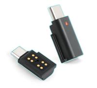 TGHongKy ricevitore microfono audio adattatore USB-C per DJI Mic 2 plug and play interfaccia tipo C accessori