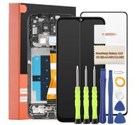 TGHongKy Schermo per Samsung Galaxy A14 4G 2023 Display Digitalizzatore Touch Screen LCD per Samsung Galaxy A14 4G SM-A145P/A145R 2023 Schermo LCD Display + Kit di Riparazione(Nero con Cornice)
