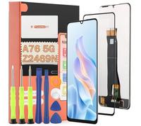 TGHongKy Schermo per ZTE Blade A76 5G Z2469N Display Digitalizzatore Touch Screen LCD per ZTE Blade A76 5G Schermo LCD Display + Kit di Riparazione (Noir)