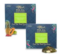 TGL Co. Happy Belly Green Tea | 16 Pyramid Tea Bags | Refreshing & Light | Premium Whole Leaf Green Tea | Wellness for Daily Detox & Calm