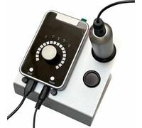 TgoBeauty Dispositivo digitale per micropigmentazione del cuoio capelluto, 5 modalità, 1-18 velocità, regolabile, potente SMP, macchina permanente per tatuaggi di trucco per tratti di capelli (grigio)