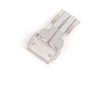 TGPGZHZFNA 1 pz 18/20/22 mm fibbia for orologio in acciaio inossidabile for cinturino a farfalla, fibbia in argento, accessori for bottone in argento, oro, oro rosa Chiusura dell'orologio(Silver 20mm)