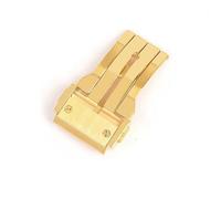 TGPGZHZFNA 1 pz 18/20/22 mm fibbia for orologio in acciaio inossidabile for cinturino a farfalla, fibbia in argento, accessori for bottone in argento, oro, oro rosa Chiusura dell'orologio(Gold 18mm)