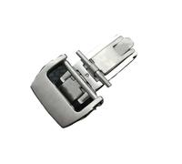TGPGZHZFNA Fibbia in acciaio inossidabile da 18 mm e 20 mm, adatta for cinturino pieghevole for Richard Mille, fibbia a farfalla. Chiusura dell'orologio(Style1-Sliver,20MM)