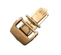 TGPGZHZFNA Fibbia in acciaio inossidabile da 18 mm e 20 mm, adatta for cinturino pieghevole for Richard Mille, fibbia a farfalla. Chiusura dell'orologio(Style1-Gold,20MM)