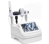 TGPSMDXKV Macchina per la Cura dei Capelli con Massaggio del Cuoio capelluto 5 in 1, analizzatore dei Capelli con diagnosi della Pelle da 10 Pollici, per Crescita, Riparazione e Radici