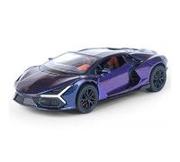 TGRCM-CZ 1/32 Lamborghini Aventador LP700-4 Model Car, in lega di zinco, modello di auto con suono e luce, per collezionisti e bambini dai 3 anni in su regalo di compleanno (blu viola sfumato)