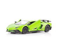 TGRCM-CZ Lamborghini Aventador LP770-4 Modellino di Auto in Lega di Zinco, Giocattolo per Bambini, Ragazzi e Ragazze (Verde)