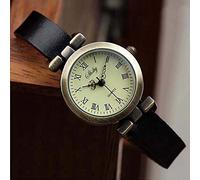 TGRTY Orologi da donna alla moda moda in pelle donne della vigilanza orologio femminile veste le vigilanze Orologio da polso da donna (Color : Black)